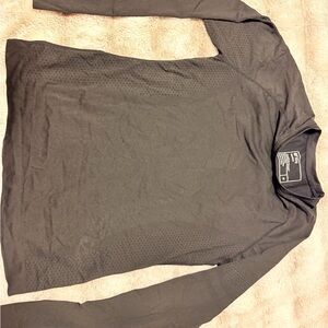 Figs Black Long Sleeve underscrub